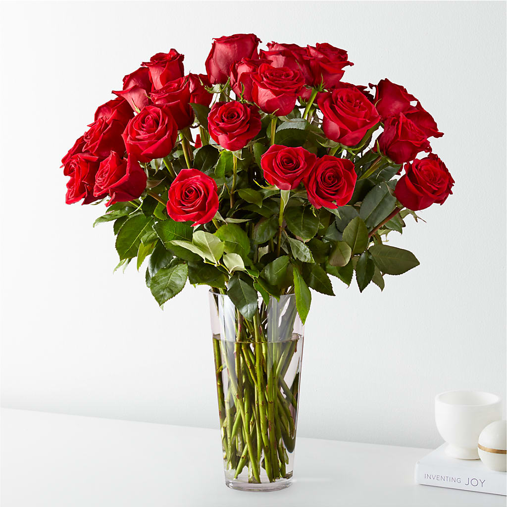 Long Stem Red Rose Bouquet – Ruiz Creationz Llc, Miami FL