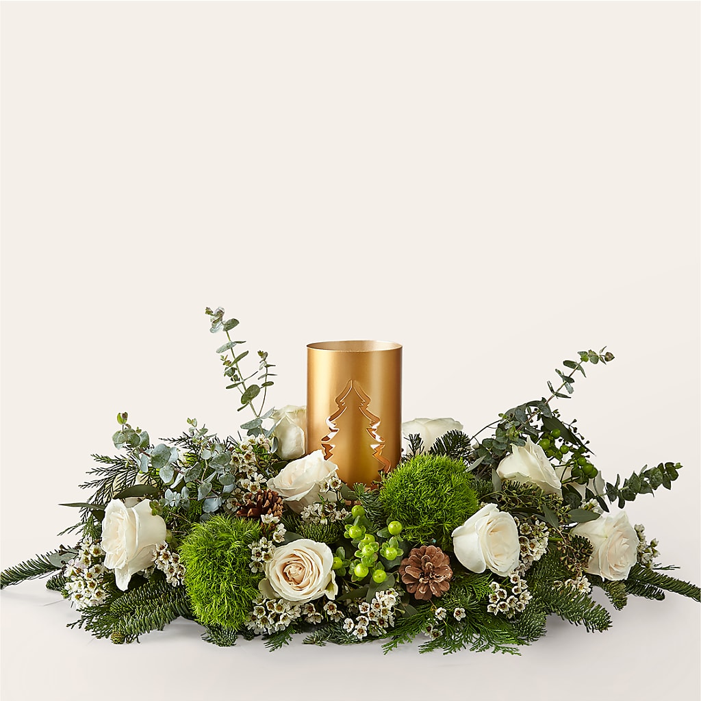 Chestnuts Roasting Centerpiece – Ruiz Creationz Llc, Miami FL