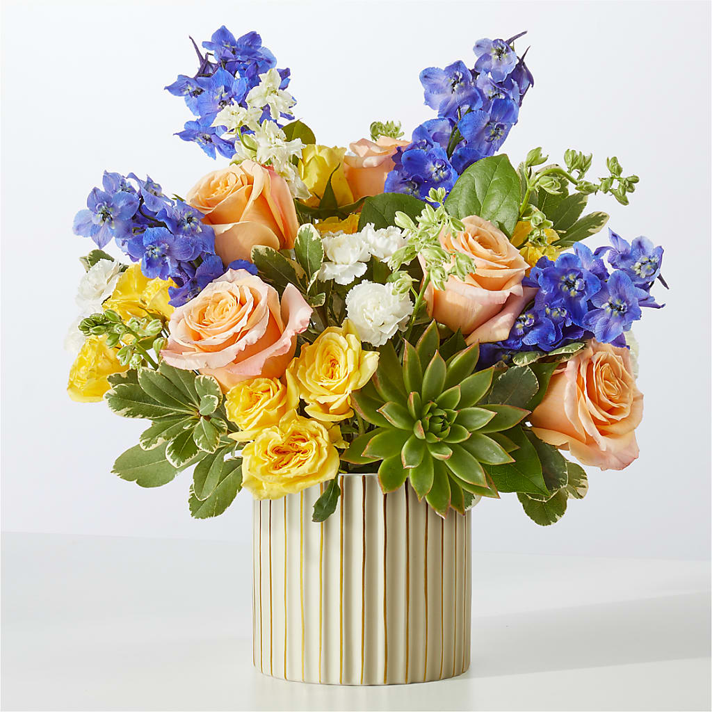 Cobalt Reverie Bouquet – Ruiz Creationz Llc, Miami FL