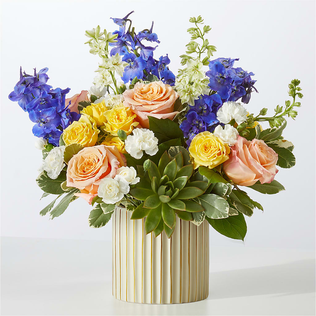 Cobalt Reverie Bouquet – Ruiz Creationz Llc, Miami FL