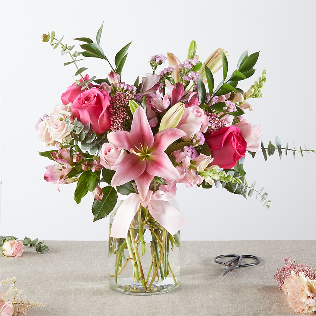 Pink Ribbon - A Florist Original – Ruiz Creationz Llc, Miami FL