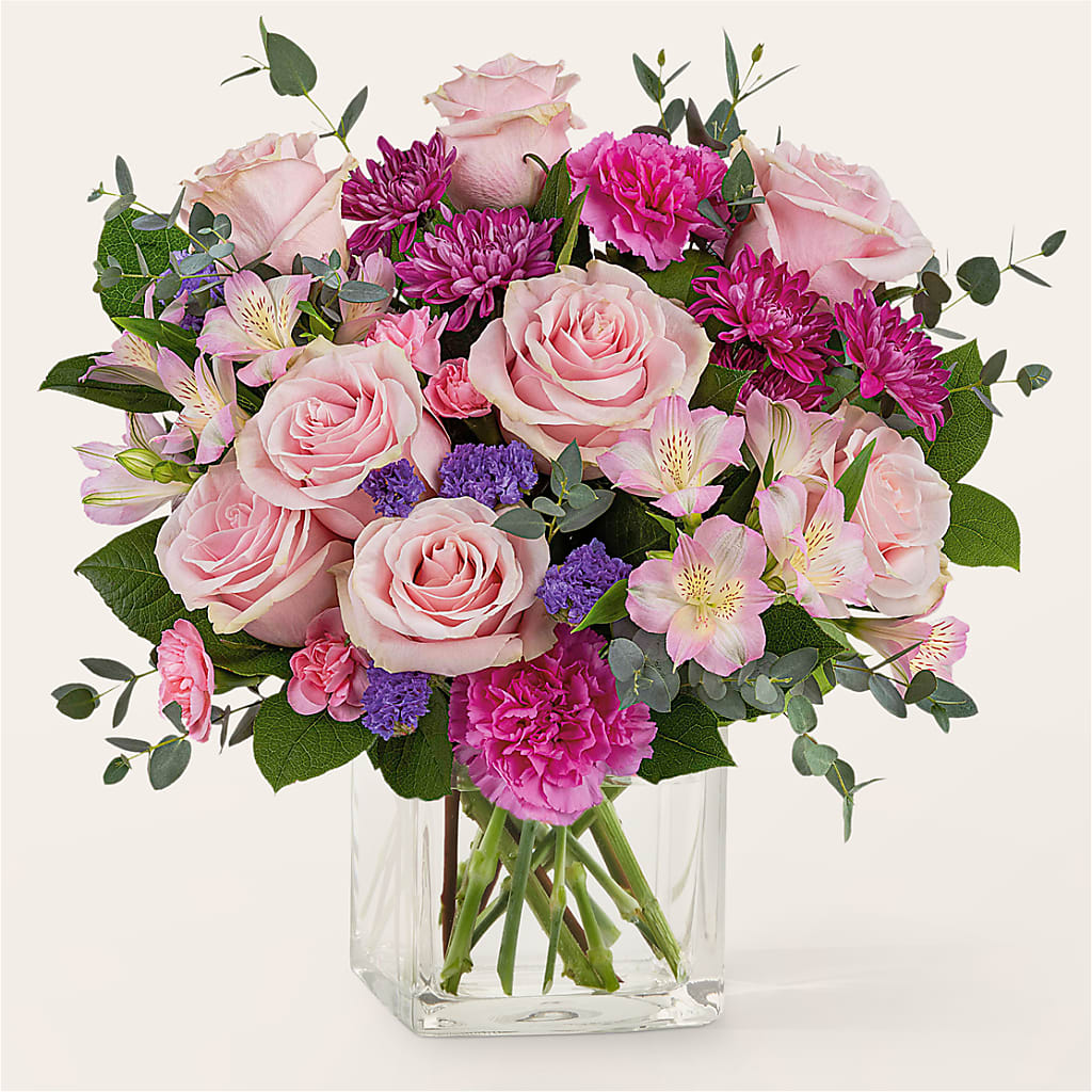 Rosy Radiance Bouquet – Ruiz Creationz Llc, Miami FL