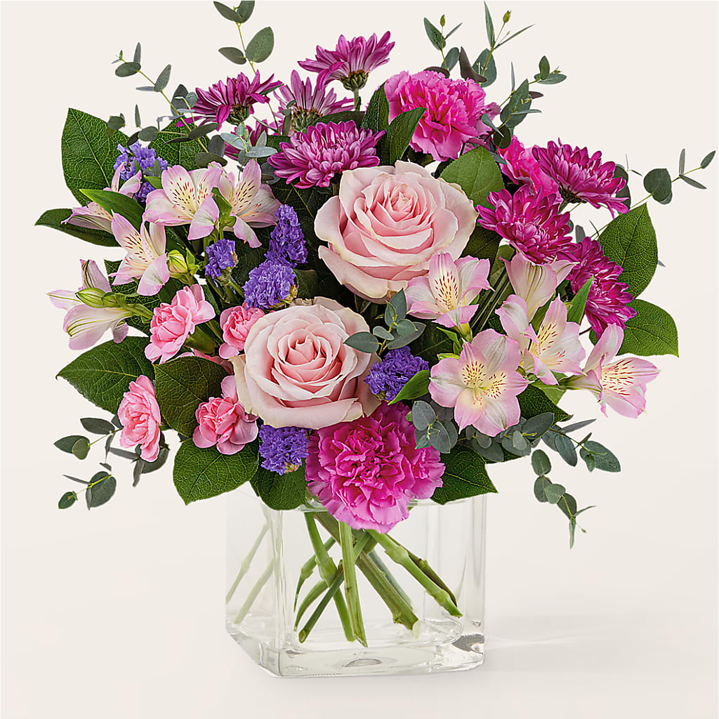 Rosy Radiance Bouquet – Ruiz Creationz Llc, Miami FL