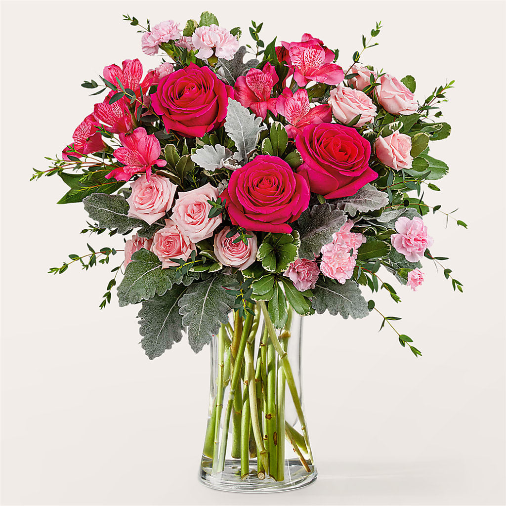 Tickled Pink Bouquet – Ruiz Creationz Llc, Miami FL