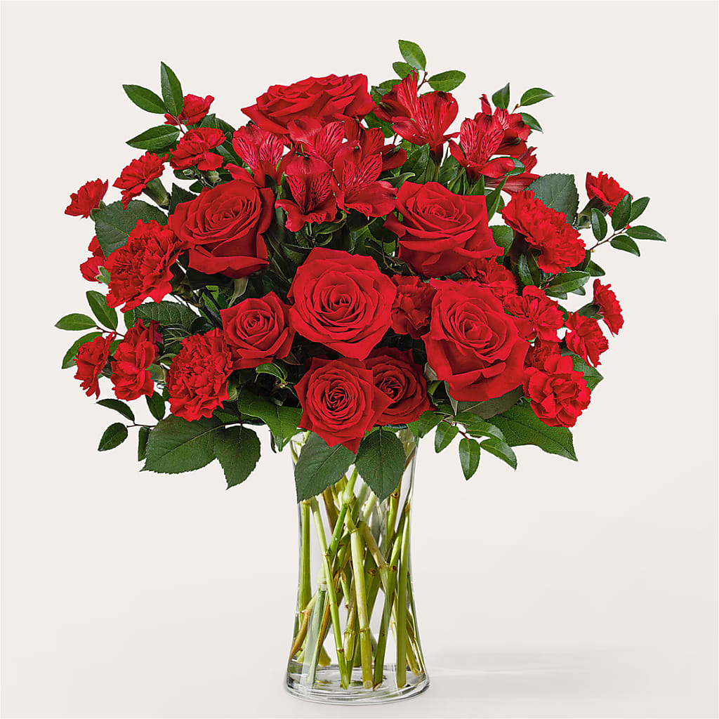 Brilliant Ruby Bouquet – Ruiz Creationz Llc, Miami FL