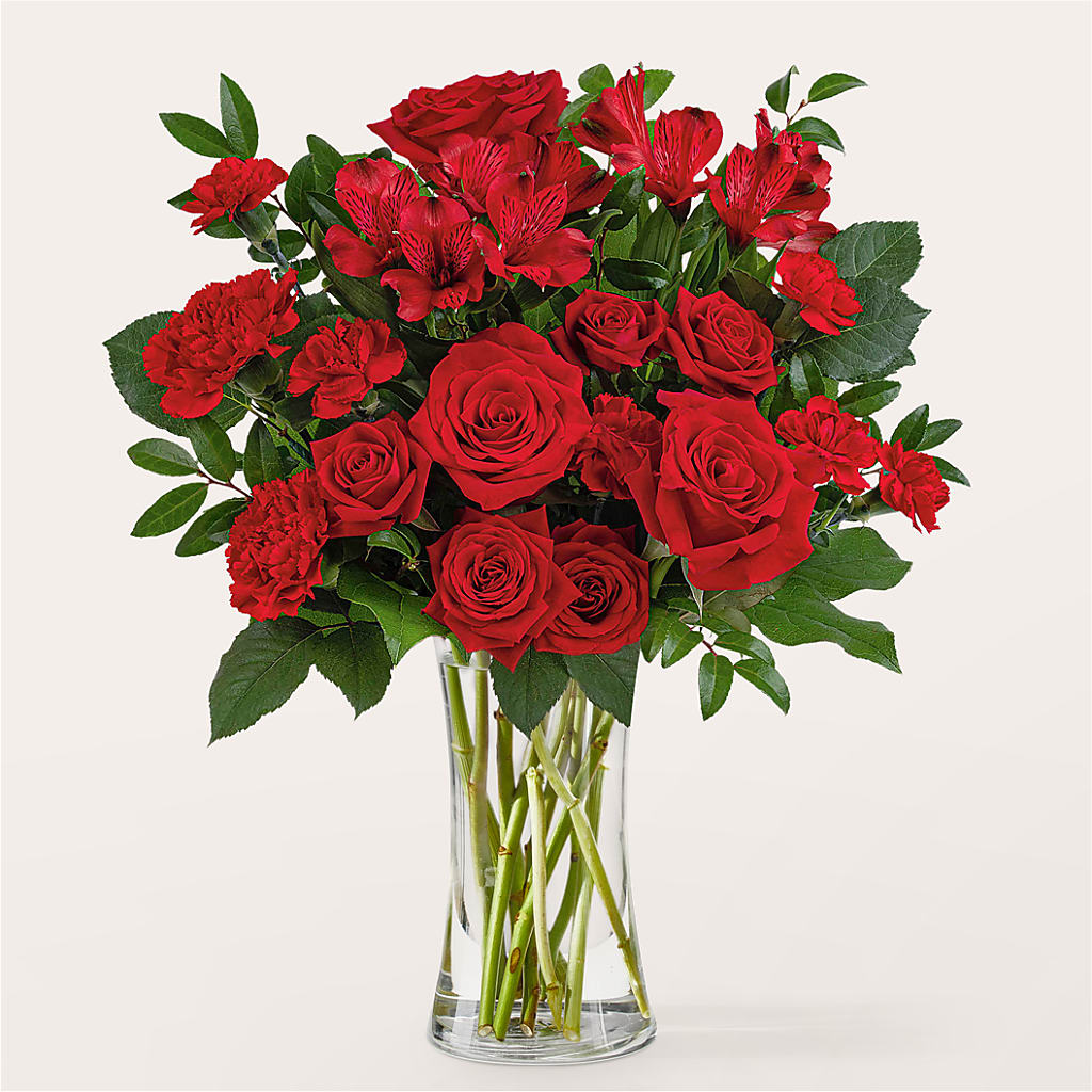 Brilliant Ruby Bouquet – Ruiz Creationz Llc, Miami FL