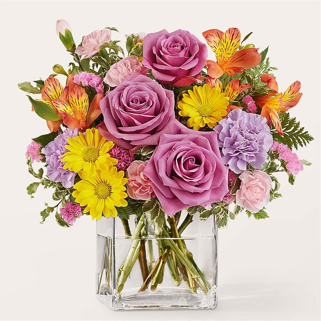 Shades of Happiness Bouquet – Ruiz Creationz Llc, Miami FL