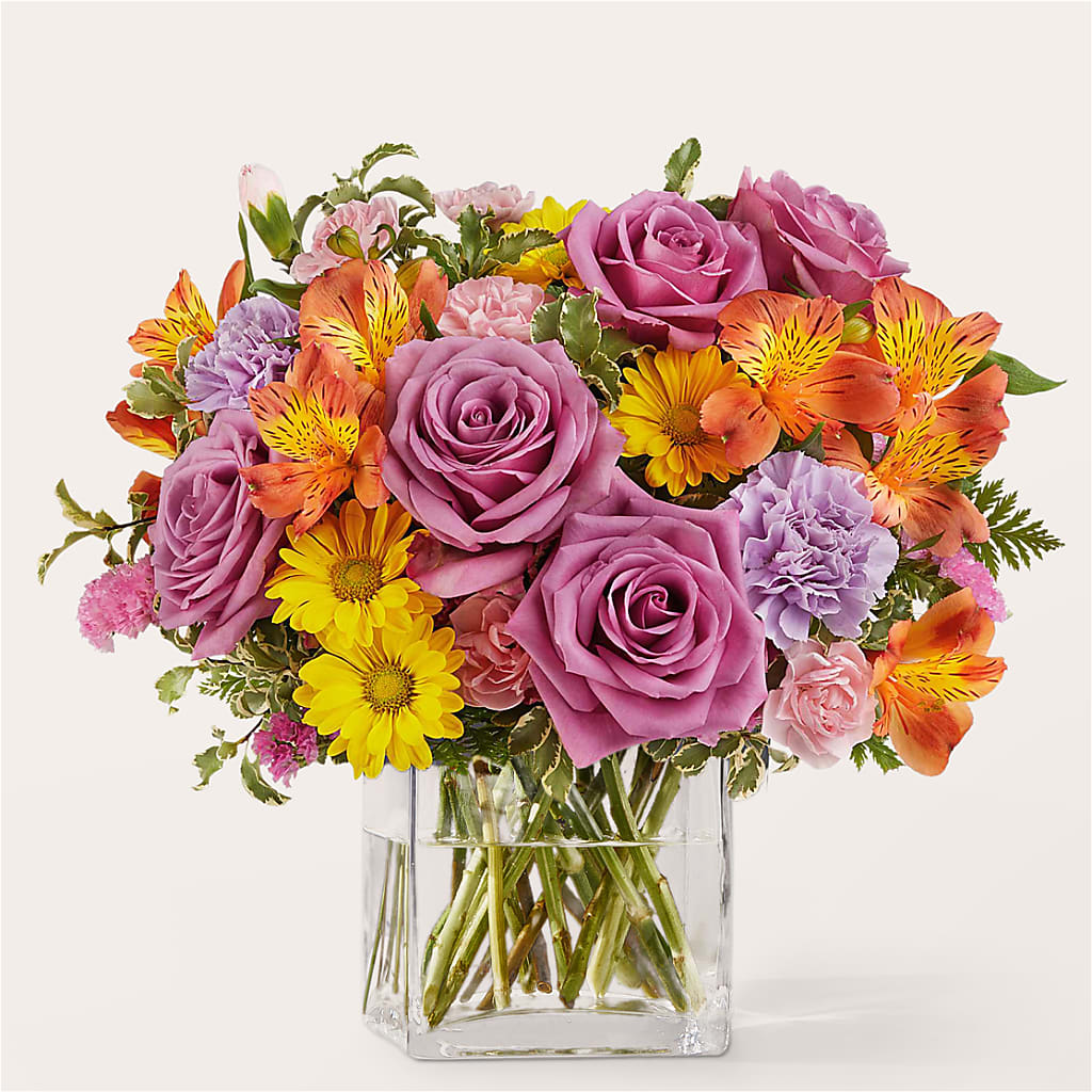 Shades of Happiness Bouquet – Ruiz Creationz Llc, Miami FL
