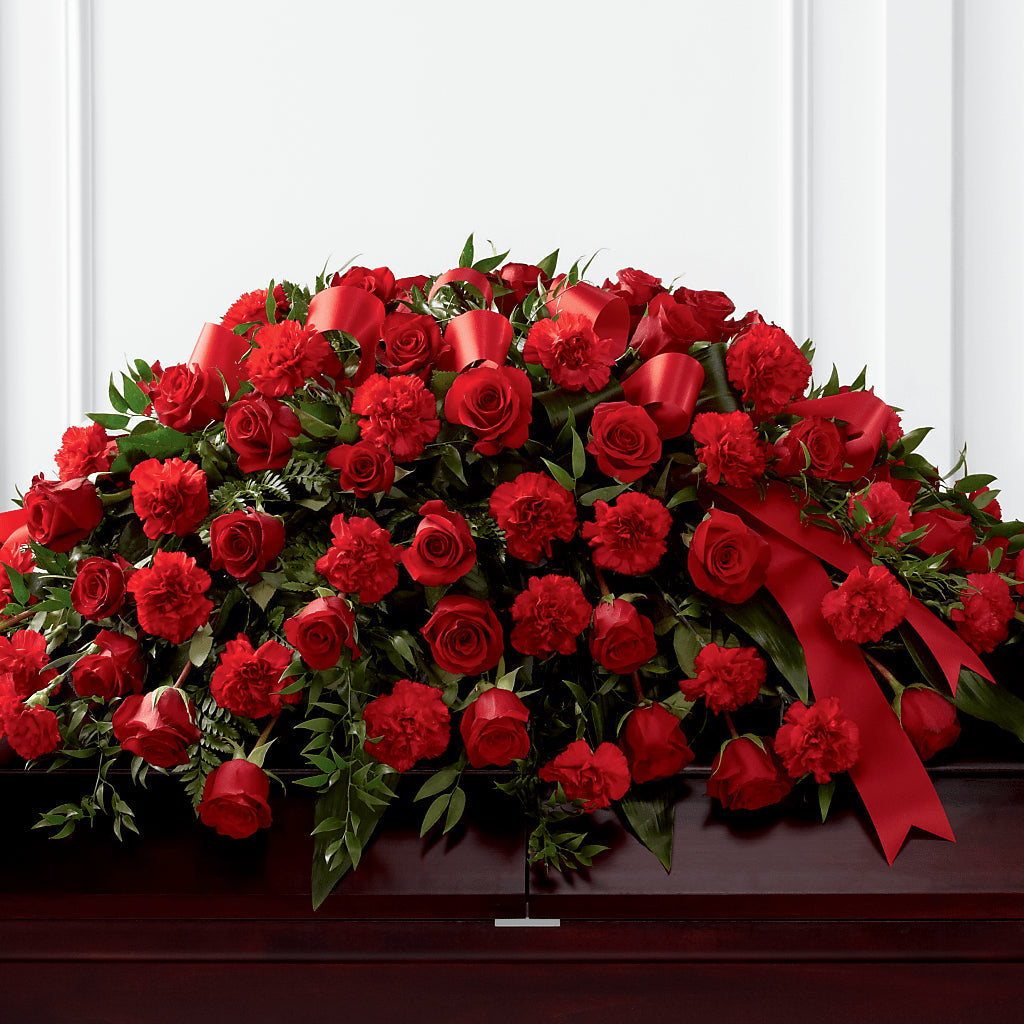 Tribute of Life Casket Spray – Ruiz Creationz Llc, Miami FL