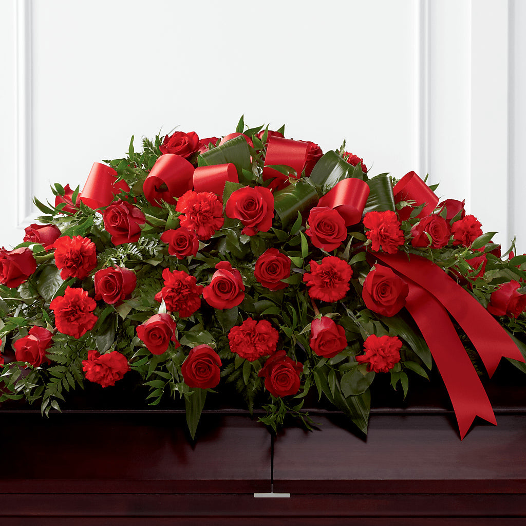 Tribute of Life Casket Spray – Ruiz Creationz Llc, Miami FL