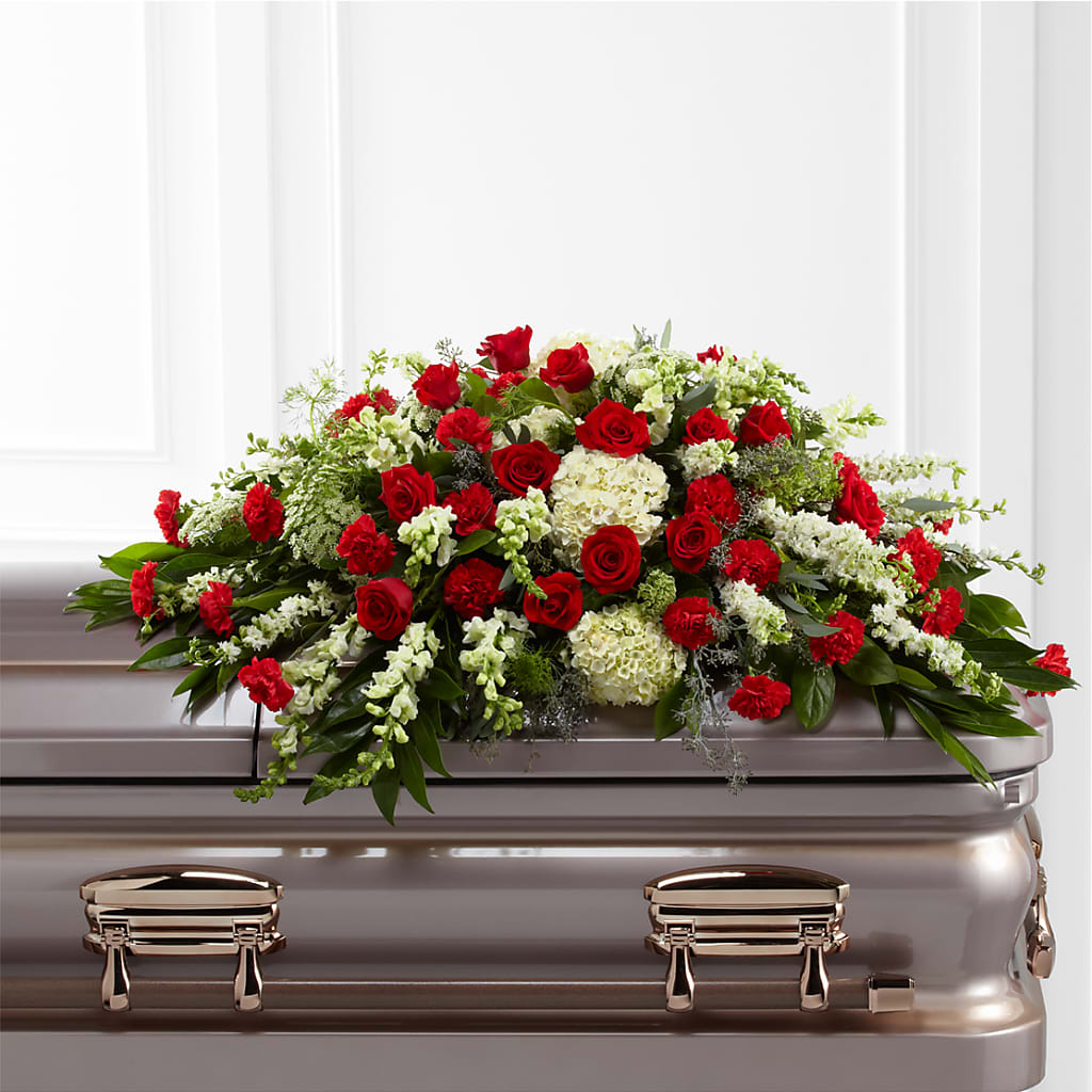 Sincerity Casket Spray – Ruiz Creationz Llc, Miami FL