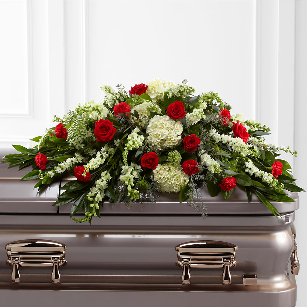 Sincerity Casket Spray – Ruiz Creationz Llc, Miami FL