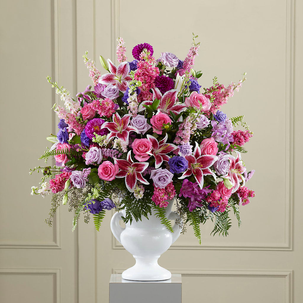 Peaceful Tribute Arrangement – Ruiz Creationz Llc, Miami FL