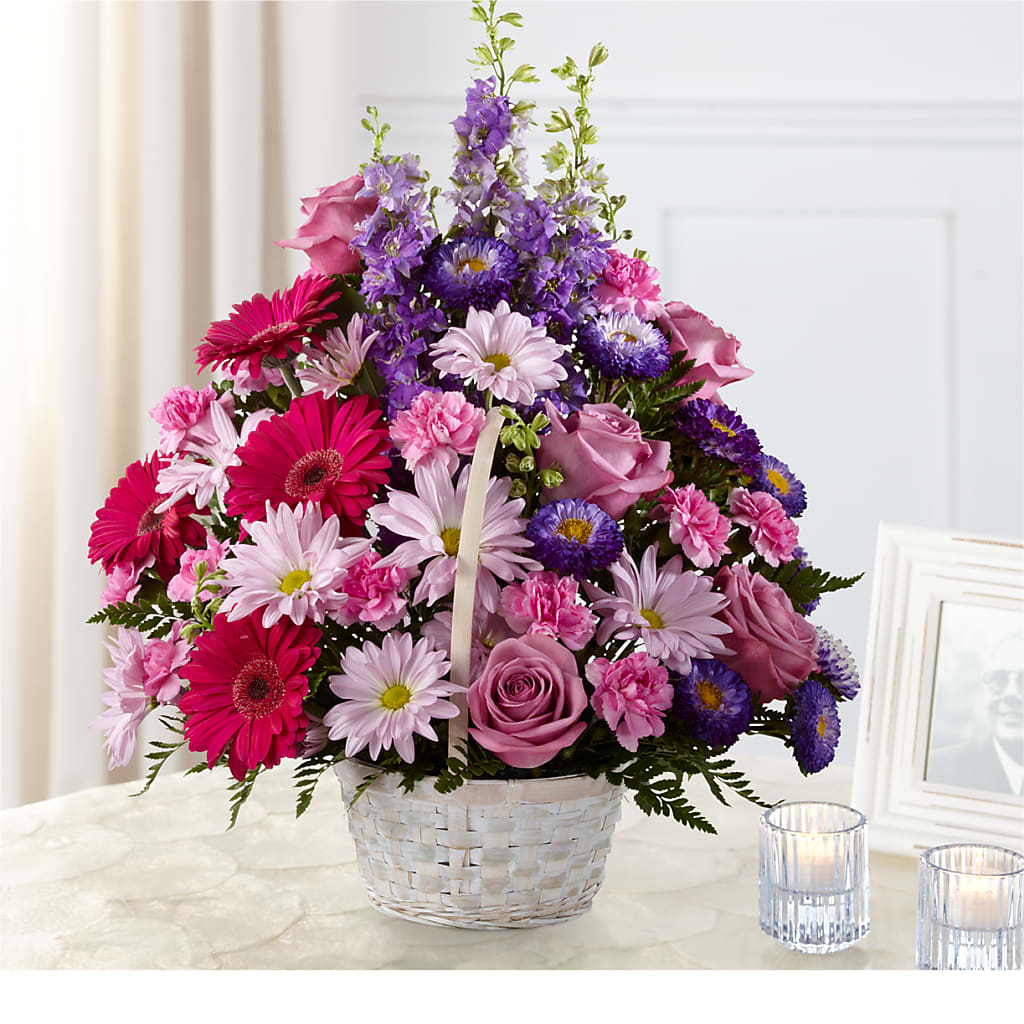 Pastel Peace Basket – Ruiz Creationz Llc, Miami FL