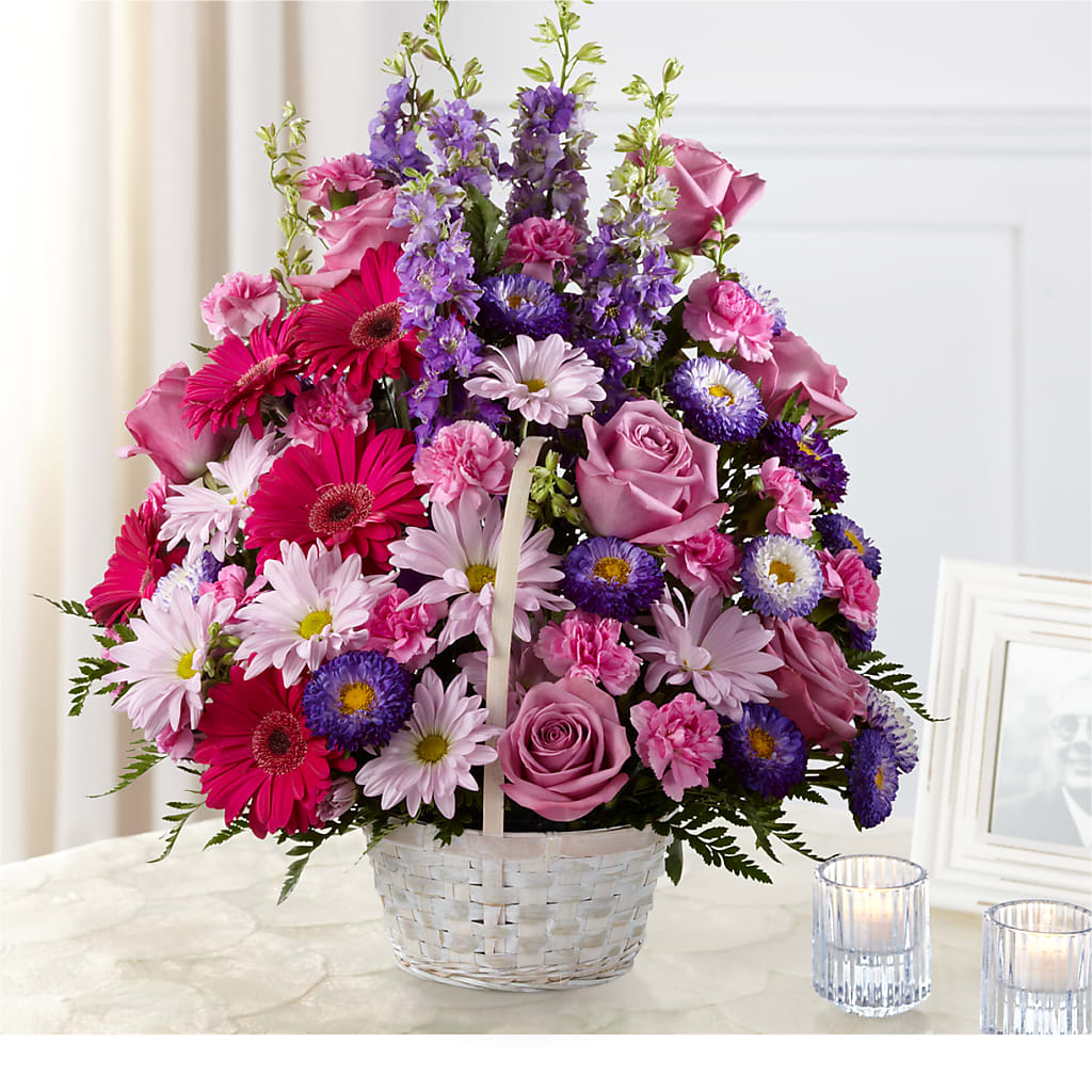 Pastel Peace Basket – Ruiz Creationz Llc, Miami FL