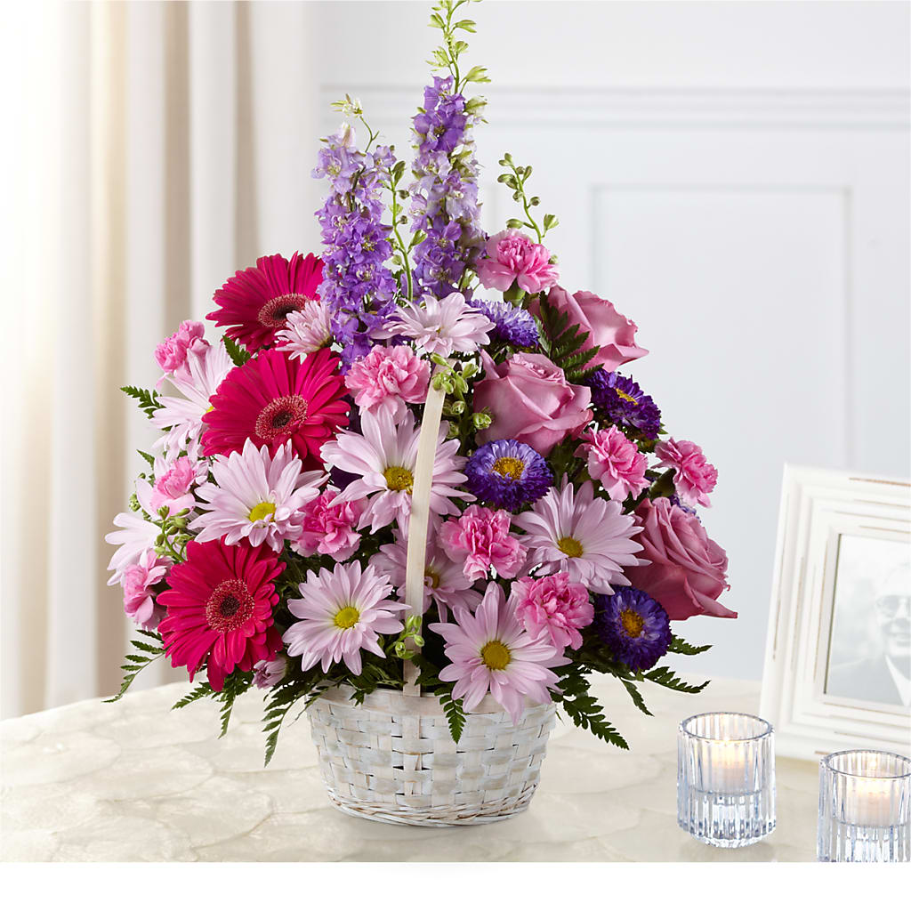 Pastel Peace Basket – Ruiz Creationz Llc, Miami FL