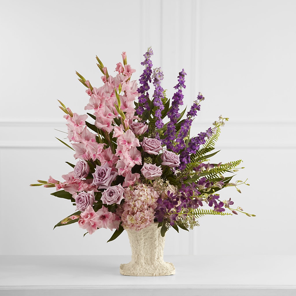 Flowing Garden Arrangement – Ruiz Creationz Llc, Miami FL