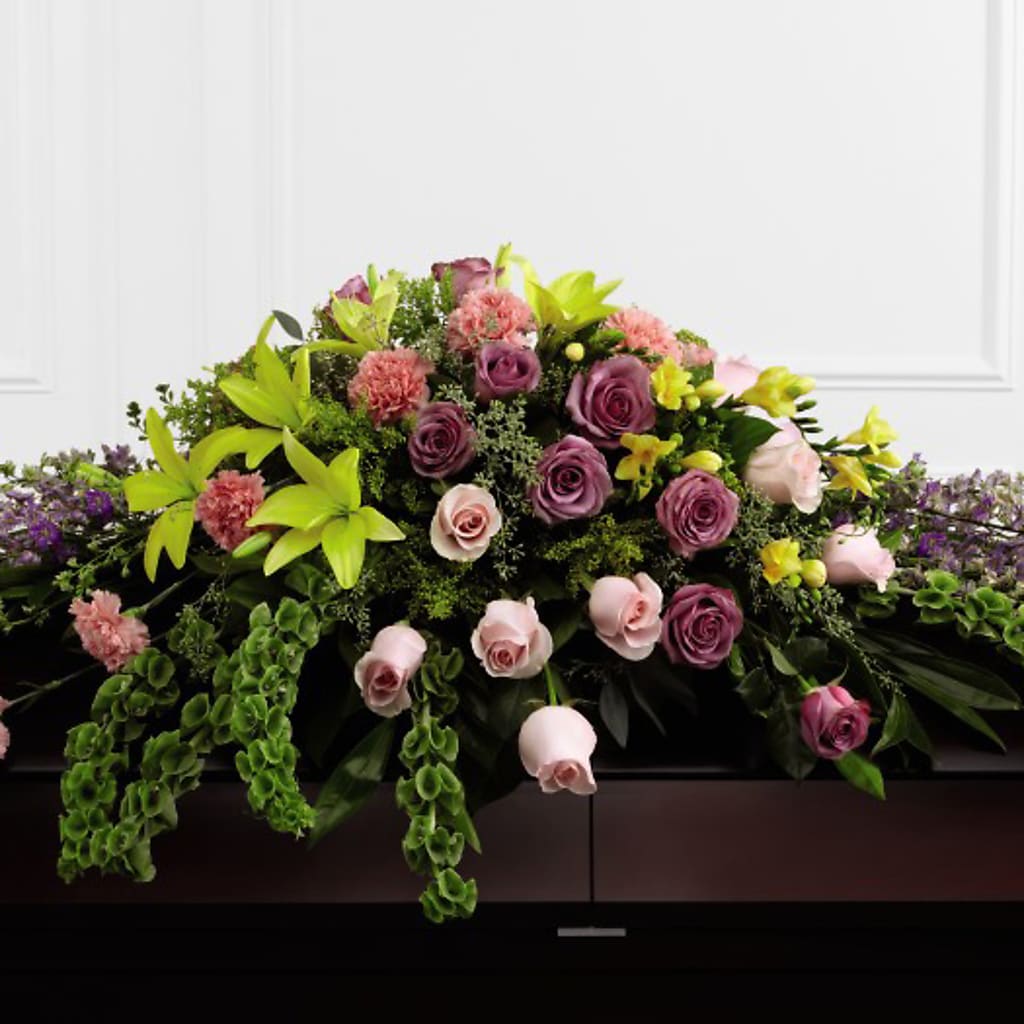 Forever Beloved Casket Spray – Ruiz Creationz Llc, Miami FL