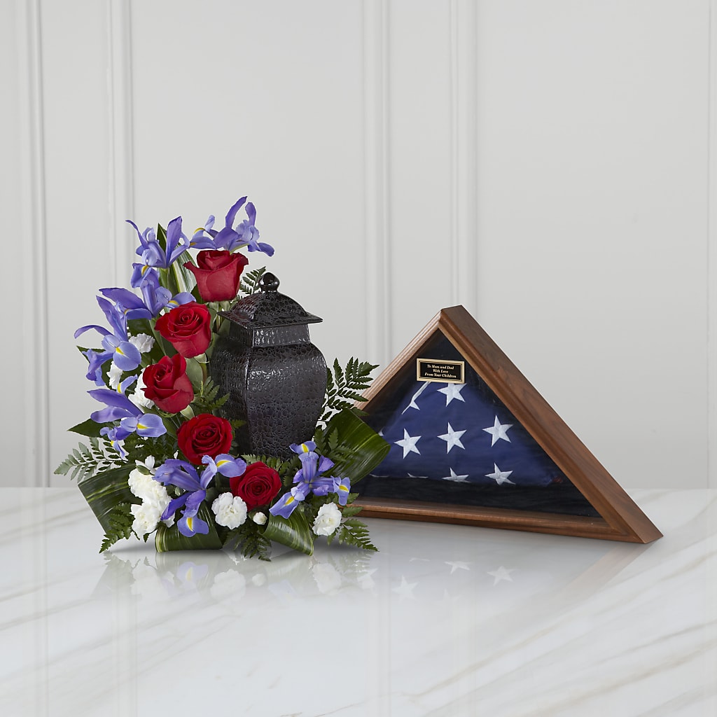 Patriotic Tribute Arrangement – Ruiz Creationz Llc, Miami FL