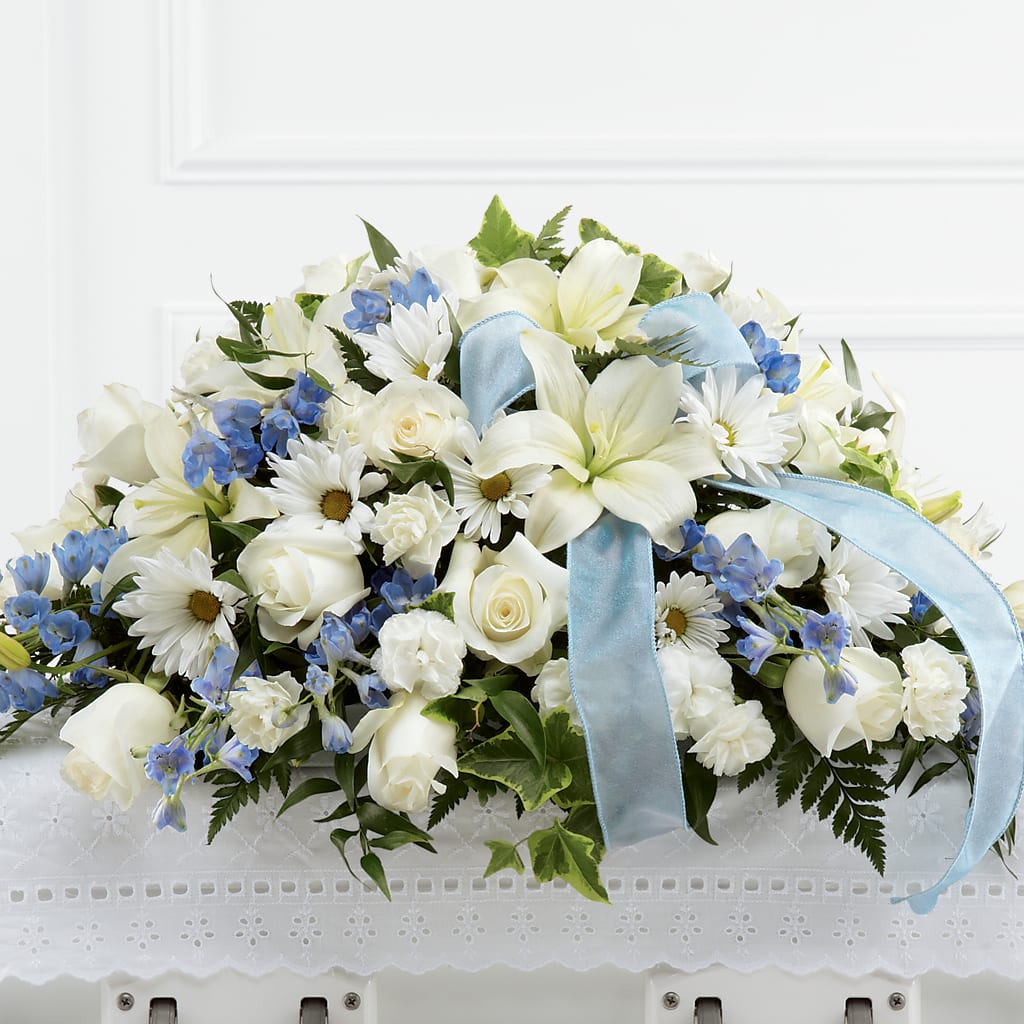 Tender Treasure Casket Spray – Ruiz Creationz Llc, Miami FL