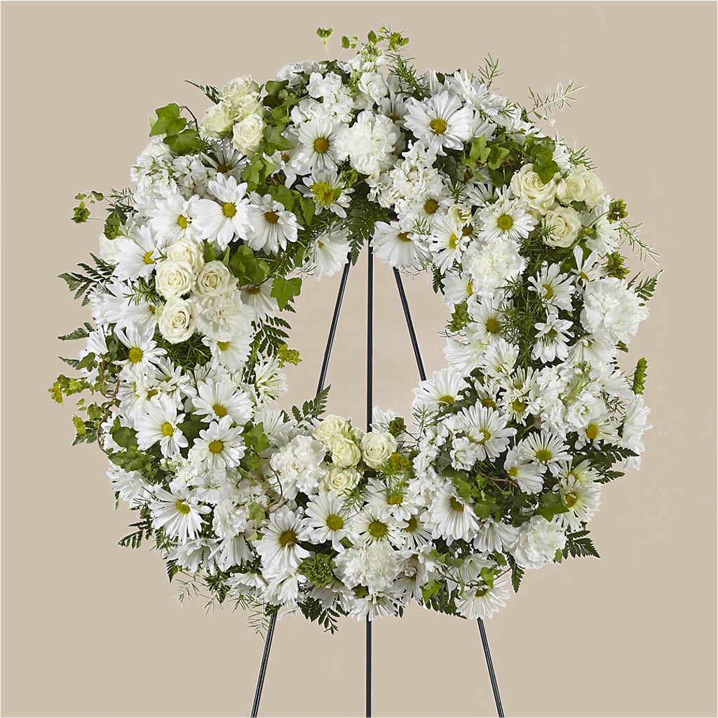 Faithful Wishes Wreath – Ruiz Creationz Llc, Miami FL