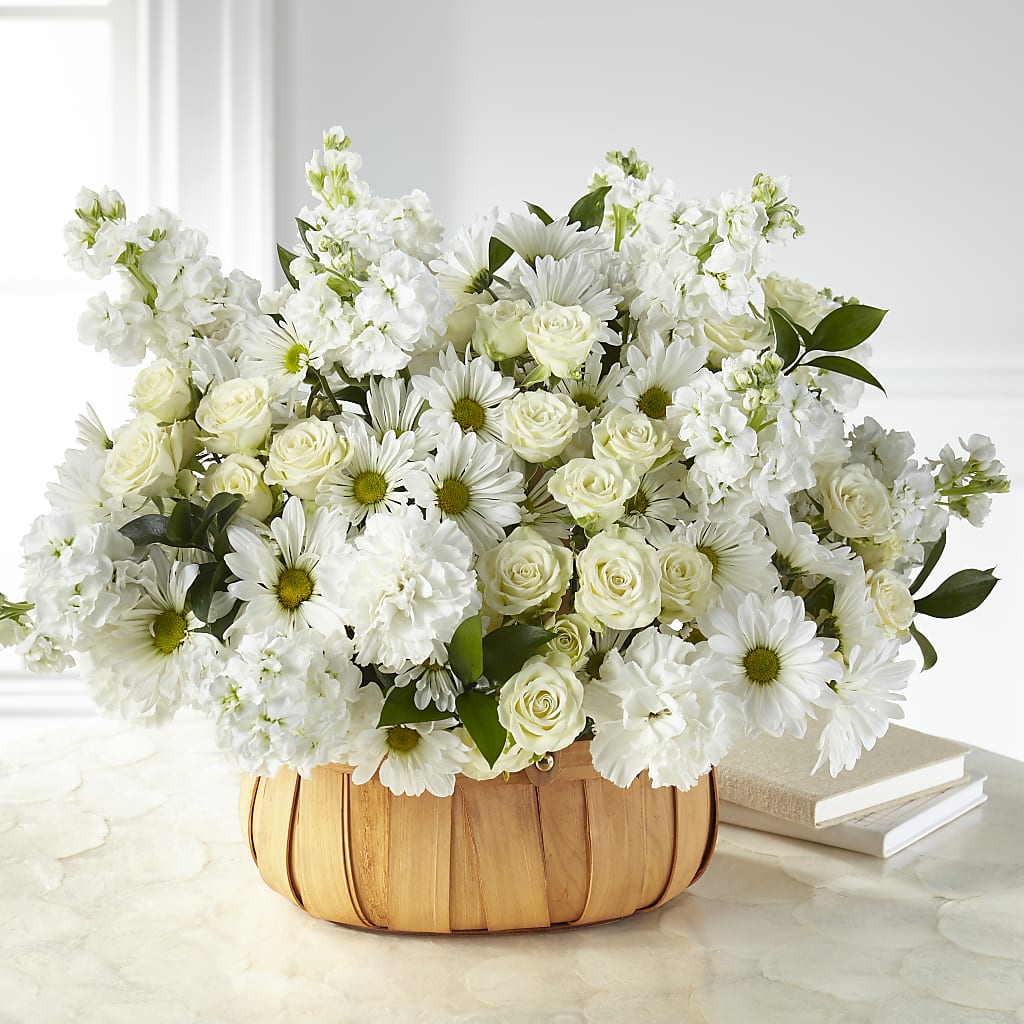 Graceful Garden Basket – Ruiz Creationz Llc, Miami FL