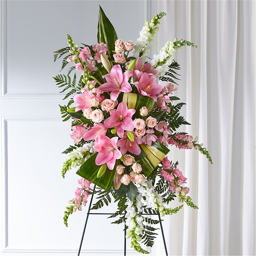 Elegant Embrace Standing Spray – Ruiz Creationz Llc, Miami FL