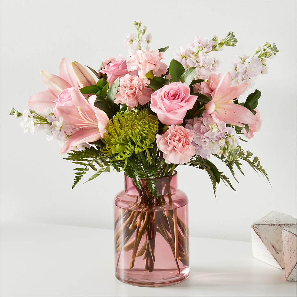 Pretty in Pink Bouquet – Ruiz Creationz Llc, Miami FL