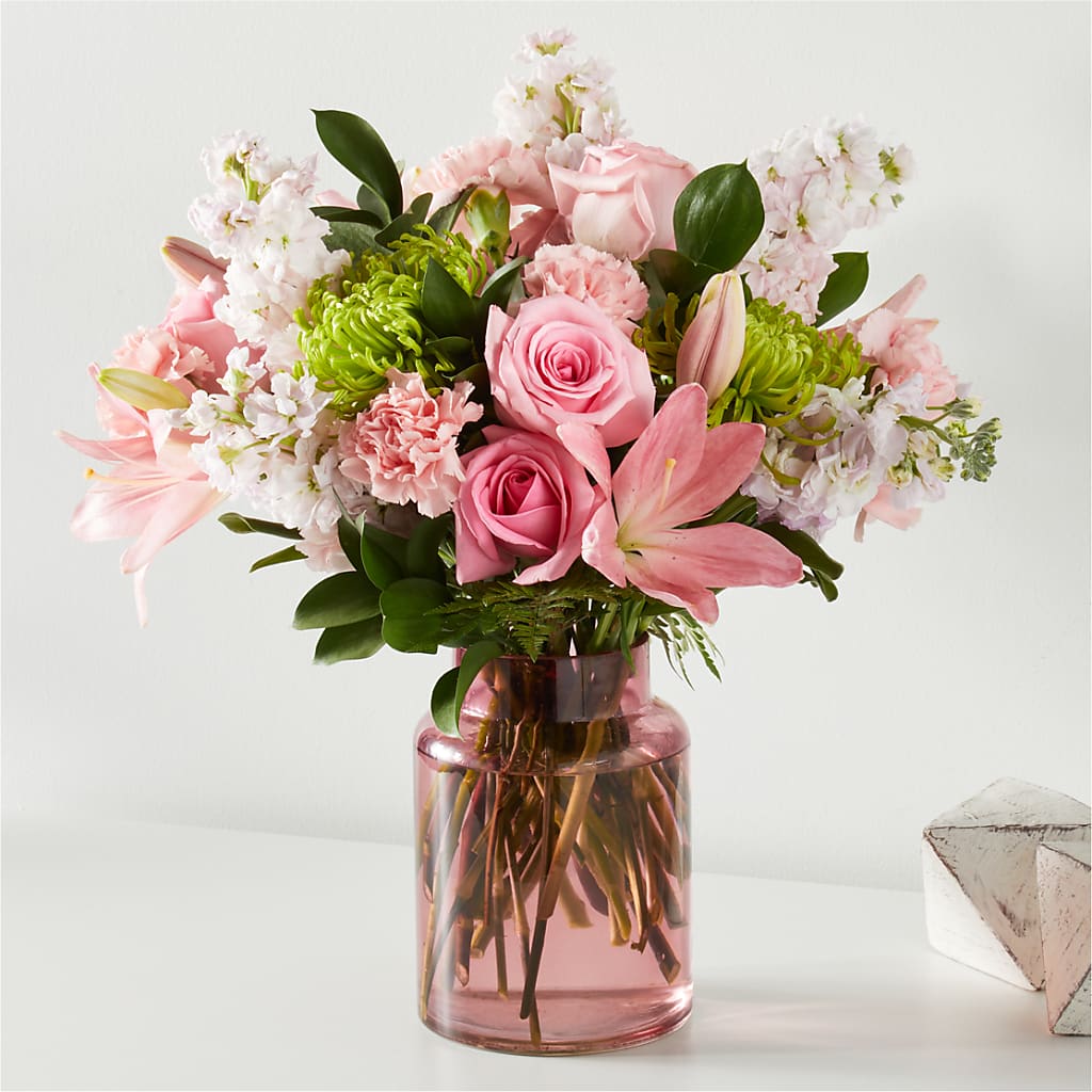 Pretty in Pink Bouquet – Ruiz Creationz Llc, Miami FL