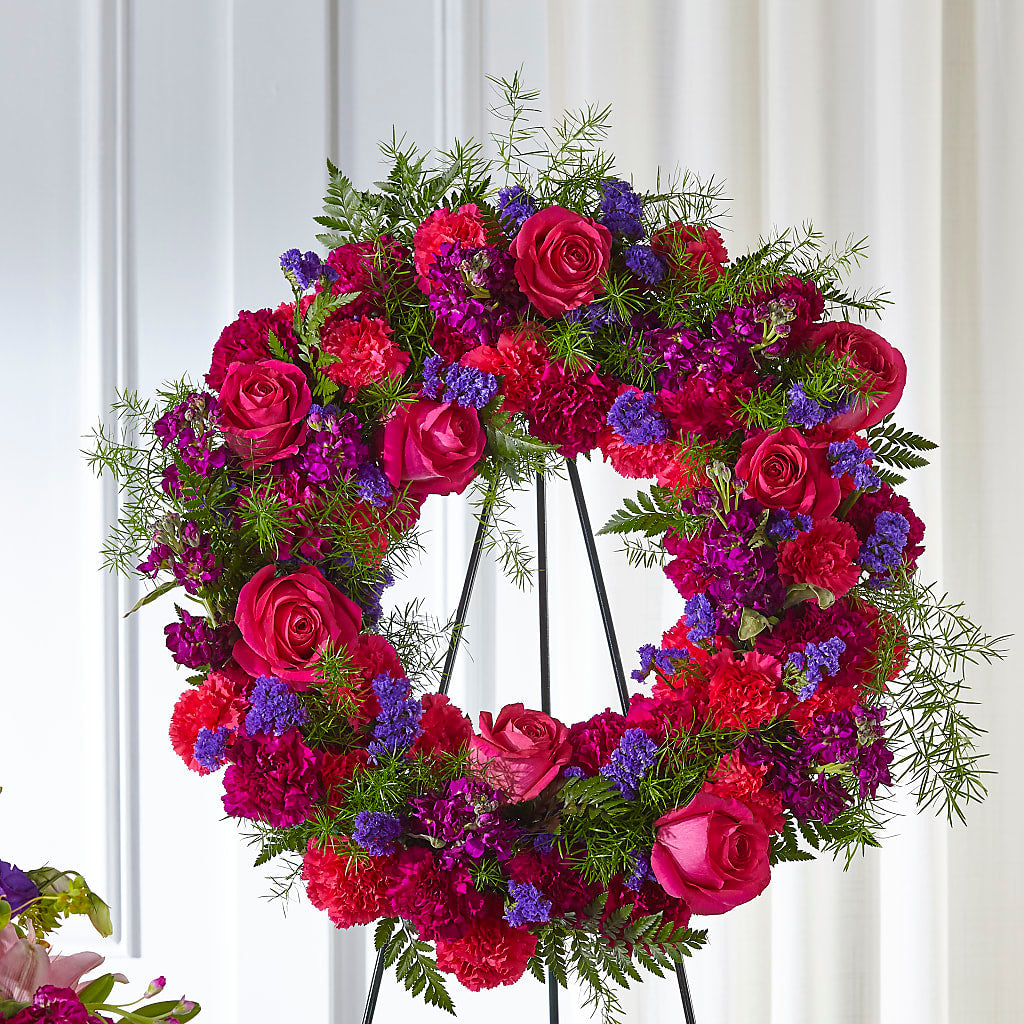 Calming Colors Wreath – Ruiz Creationz Llc, Miami FL