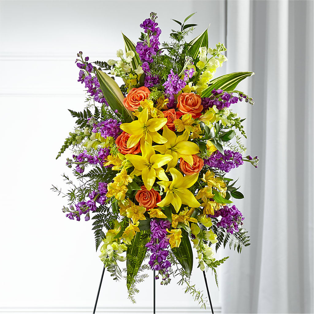 Thoughtful Prayers Standing Spray – Ruiz Creationz Llc, Miami FL