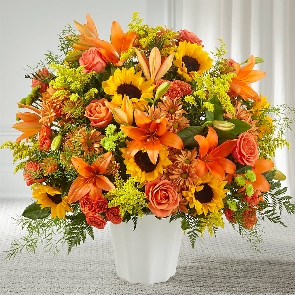 Harvest Thoughts Floor Basket – Ruiz Creationz Llc, Miami FL