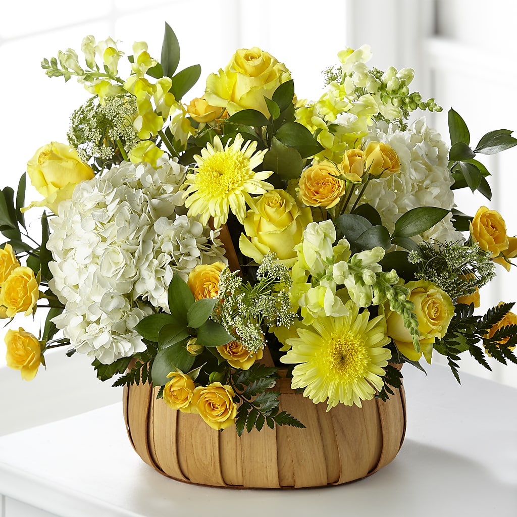 Rustic Remembrance Basket – Ruiz Creationz Llc, Miami FL