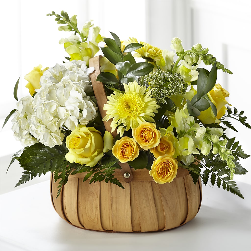 Rustic Remembrance Basket – Ruiz Creationz Llc, Miami FL