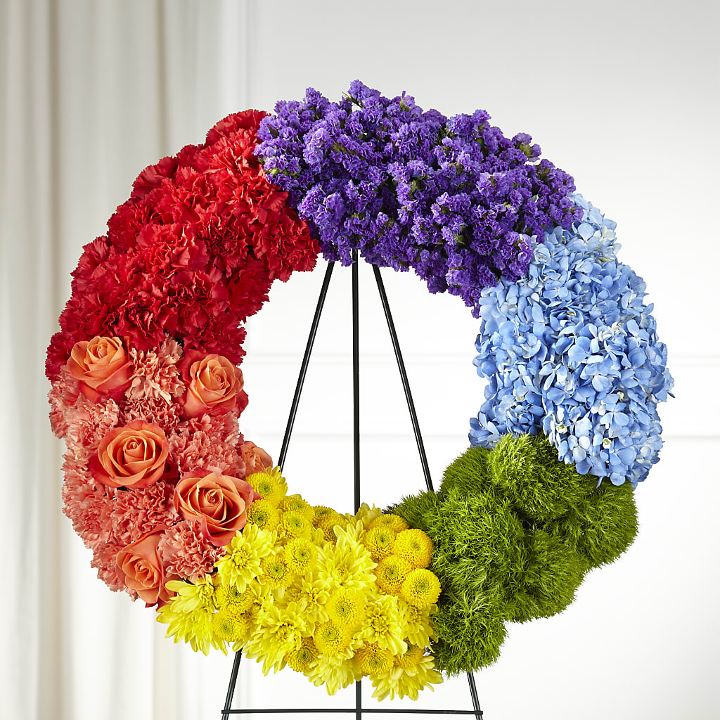 Circle of Love Wreath – Ruiz Creationz Llc, Miami FL