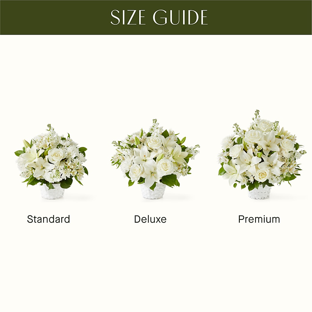 Peaceful Reflections Arrangement – Ruiz Creationz Llc, Miami FL