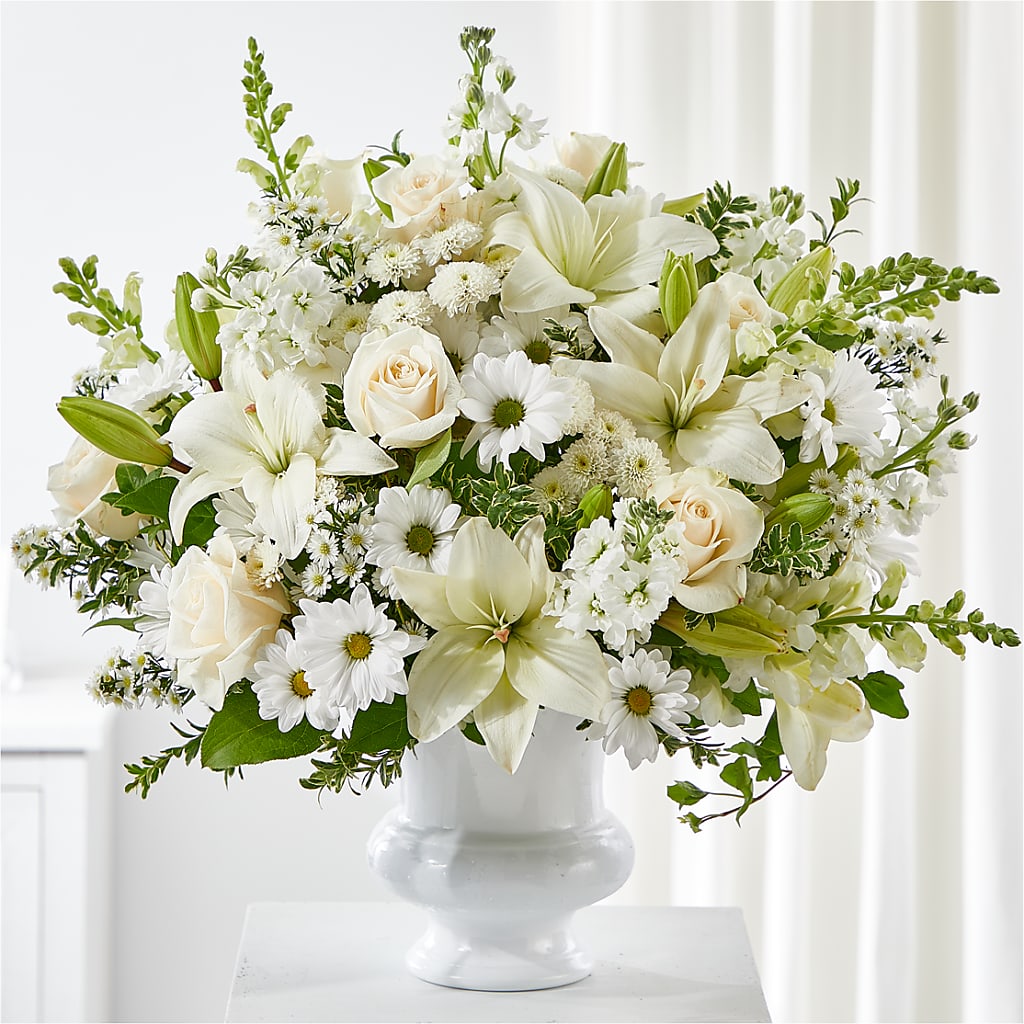Uplifting Urn Arrangement – Ruiz Creationz Llc, Miami FL