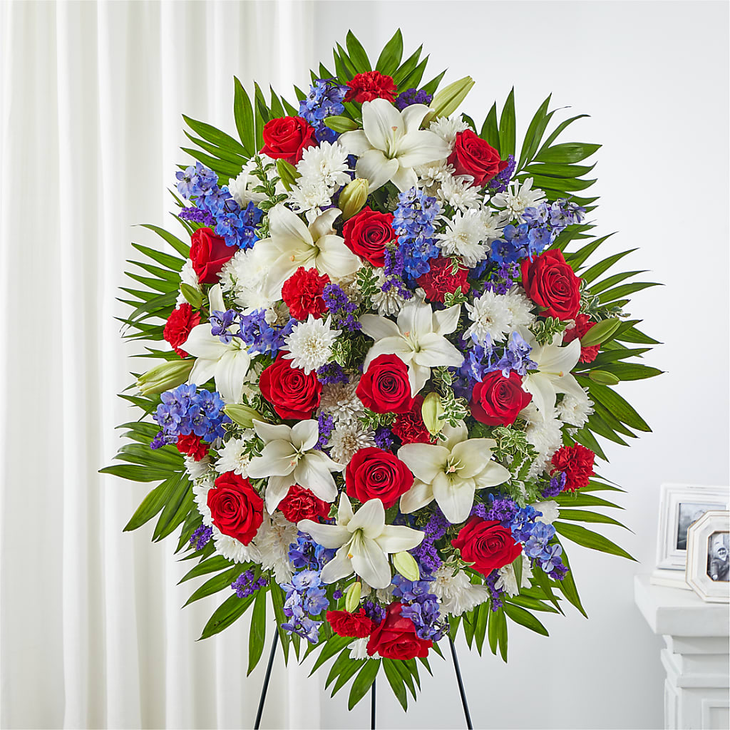 Cherished Service Standing Spray – Ruiz Creationz Llc, Miami FL