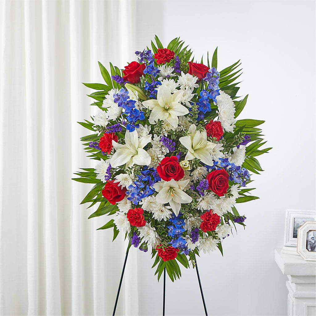 Cherished Service Standing Spray – Ruiz Creationz Llc, Miami FL