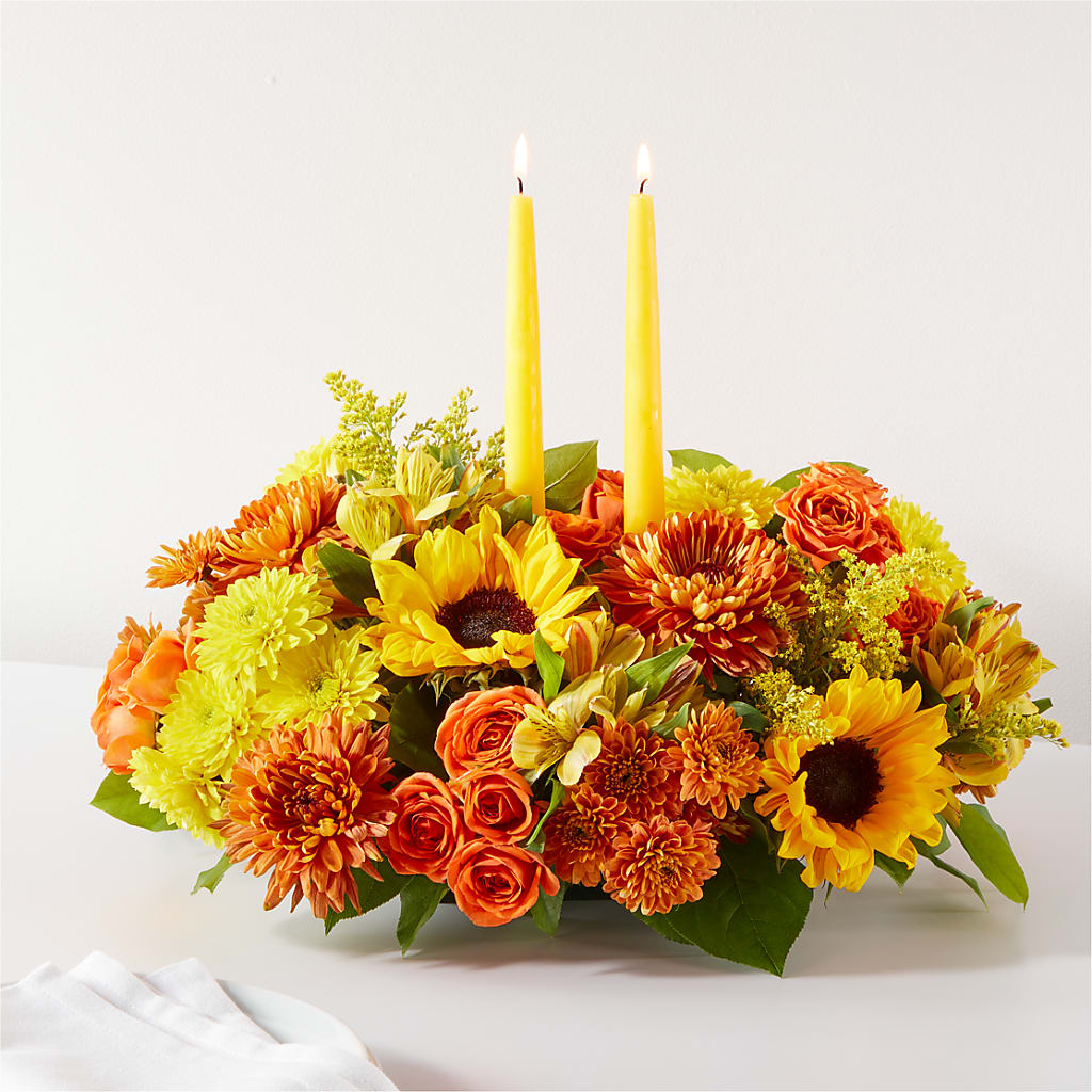 Autumn Harmony Centerpiece – Ruiz Creationz Llc, Miami FL