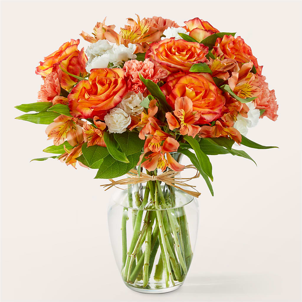 Apricot Glow Bouquet – Ruiz Creationz Llc, Miami FL