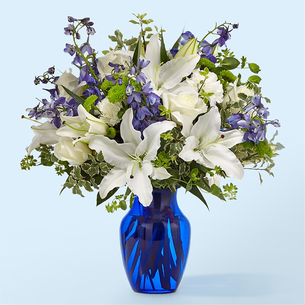 Santorini Bouquet – Ruiz Creationz Llc, Miami FL