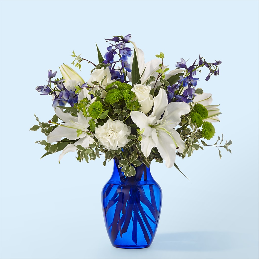 Santorini Bouquet – Ruiz Creationz Llc, Miami FL