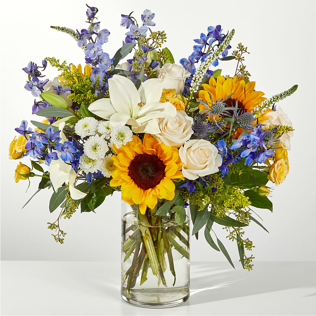 Wonderfully Sunny Bouquet – Ruiz Creationz Llc, Miami FL