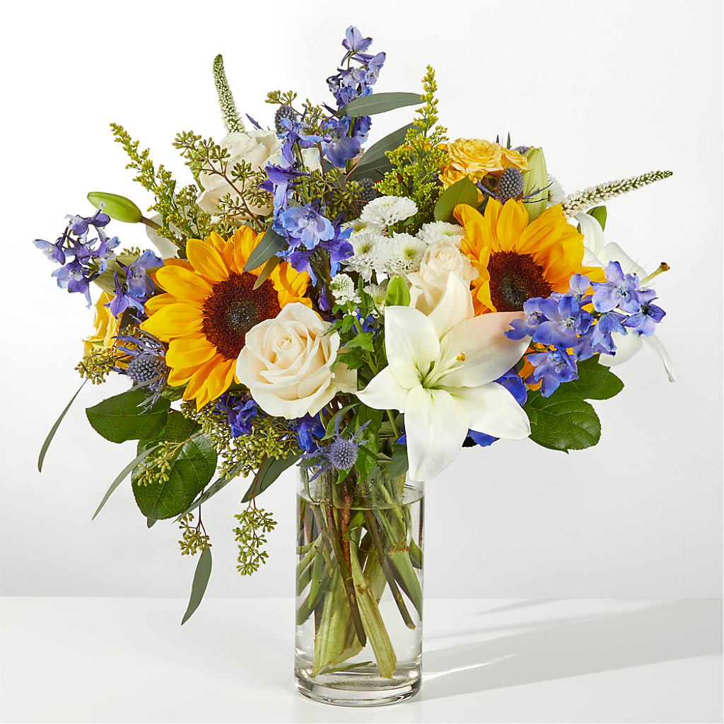 Wonderfully Sunny Bouquet – Ruiz Creationz Llc, Miami FL