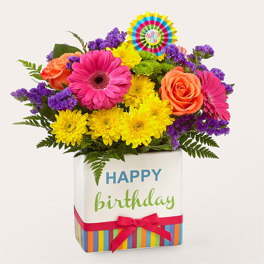 Birthday Brights Bouquet –  Ruiz Creationz Llc, Miami FL