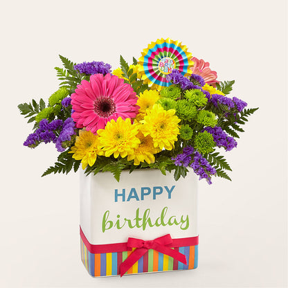 Birthday Brights Bouquet –  Ruiz Creationz Llc, Miami FL