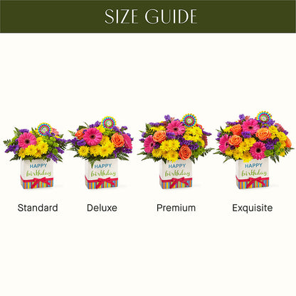 Birthday Brights Bouquet –  Ruiz Creationz Llc, Miami FL