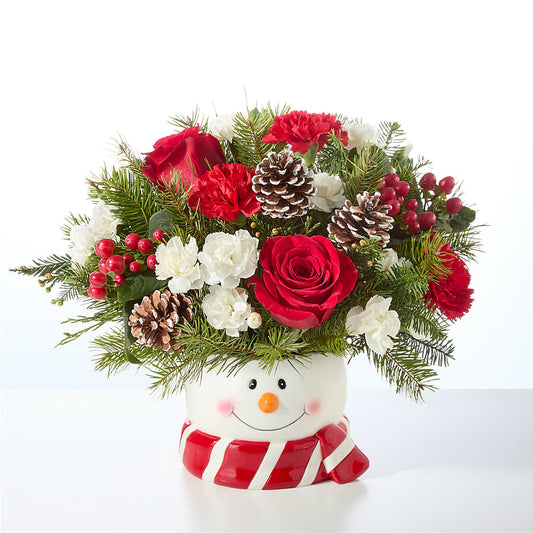 Jolly Snowman Bouquet –  Ruiz Creationz Llc, Miami FL