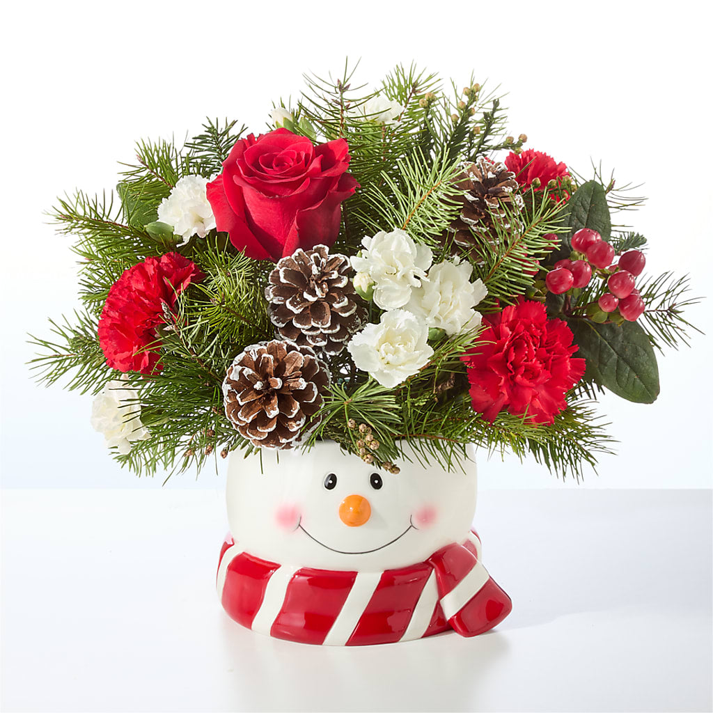 Jolly Snowman Bouquet –  Ruiz Creationz Llc, Miami FL